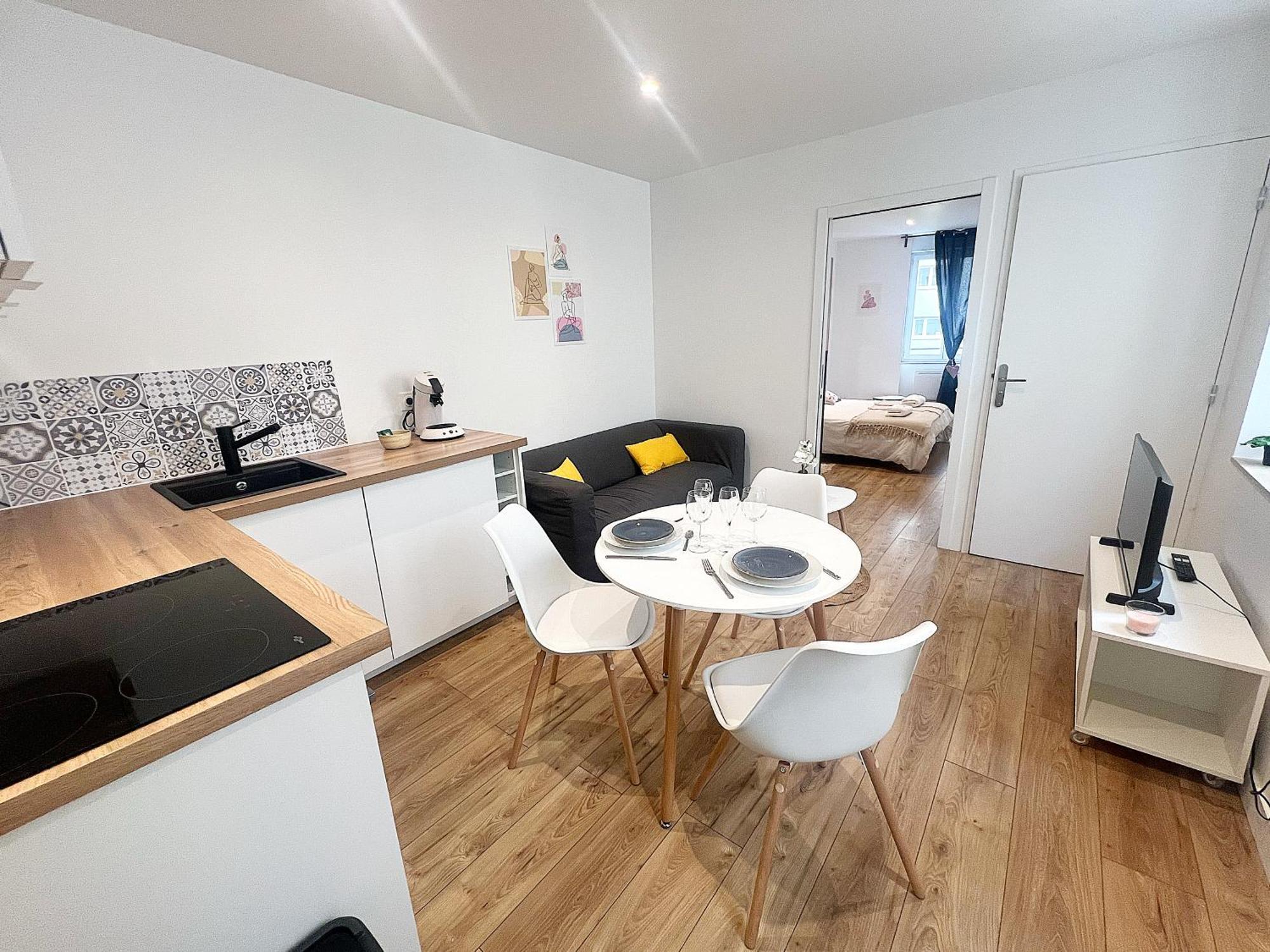 Le Petit Barbusse, Proche Centre Avec Netflix Apartment Reims Exterior foto